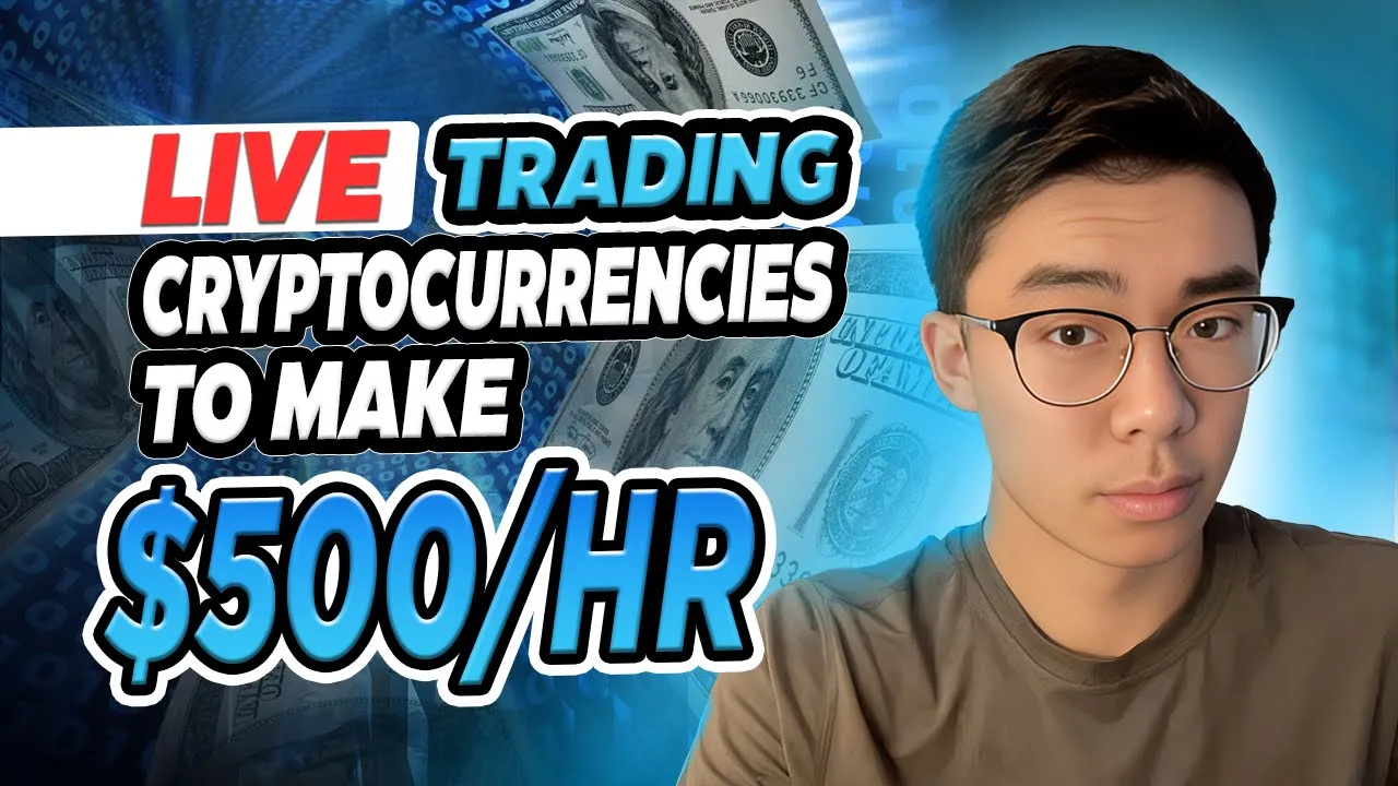 LIVE Trading Cryptocurrencies to Make $500HR