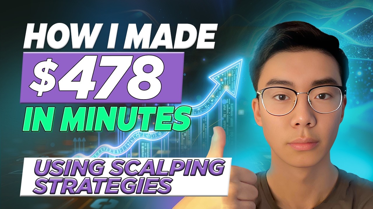 Live Trading Breakdown: How I Made $478 in Minutes Using Scalping Strategies