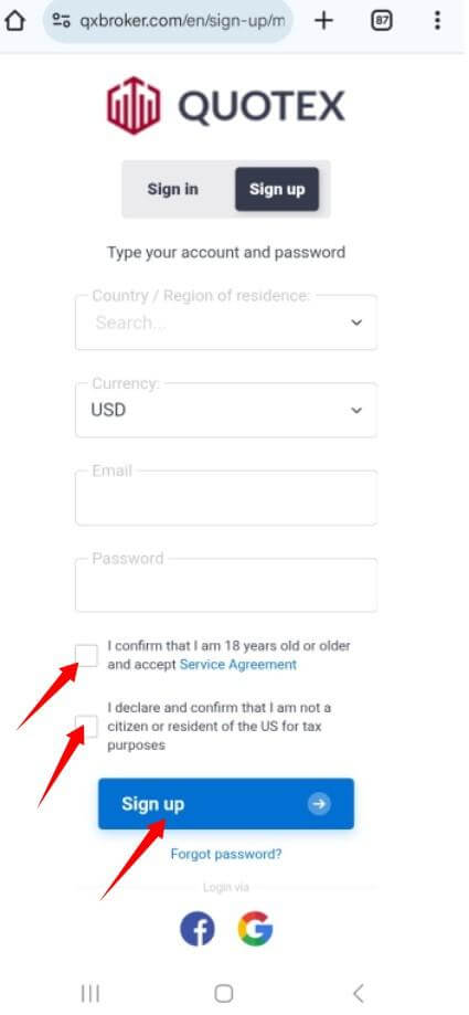 Complete the Registration