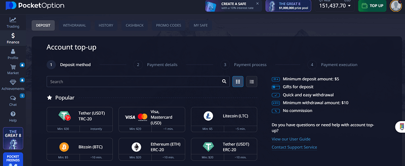 Start small and increase your capital gradually as you gain experience