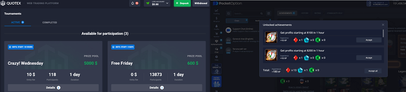 User Interface Gamified vs. Professional