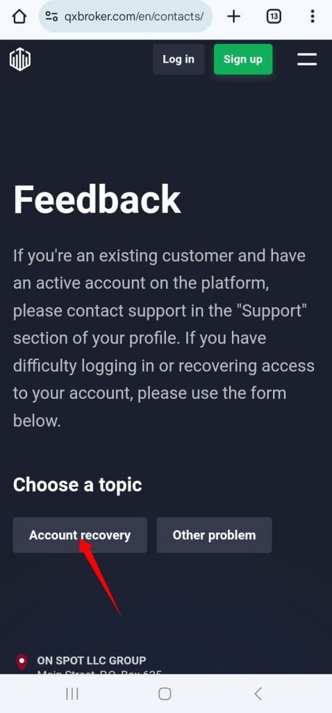 to restore my account
