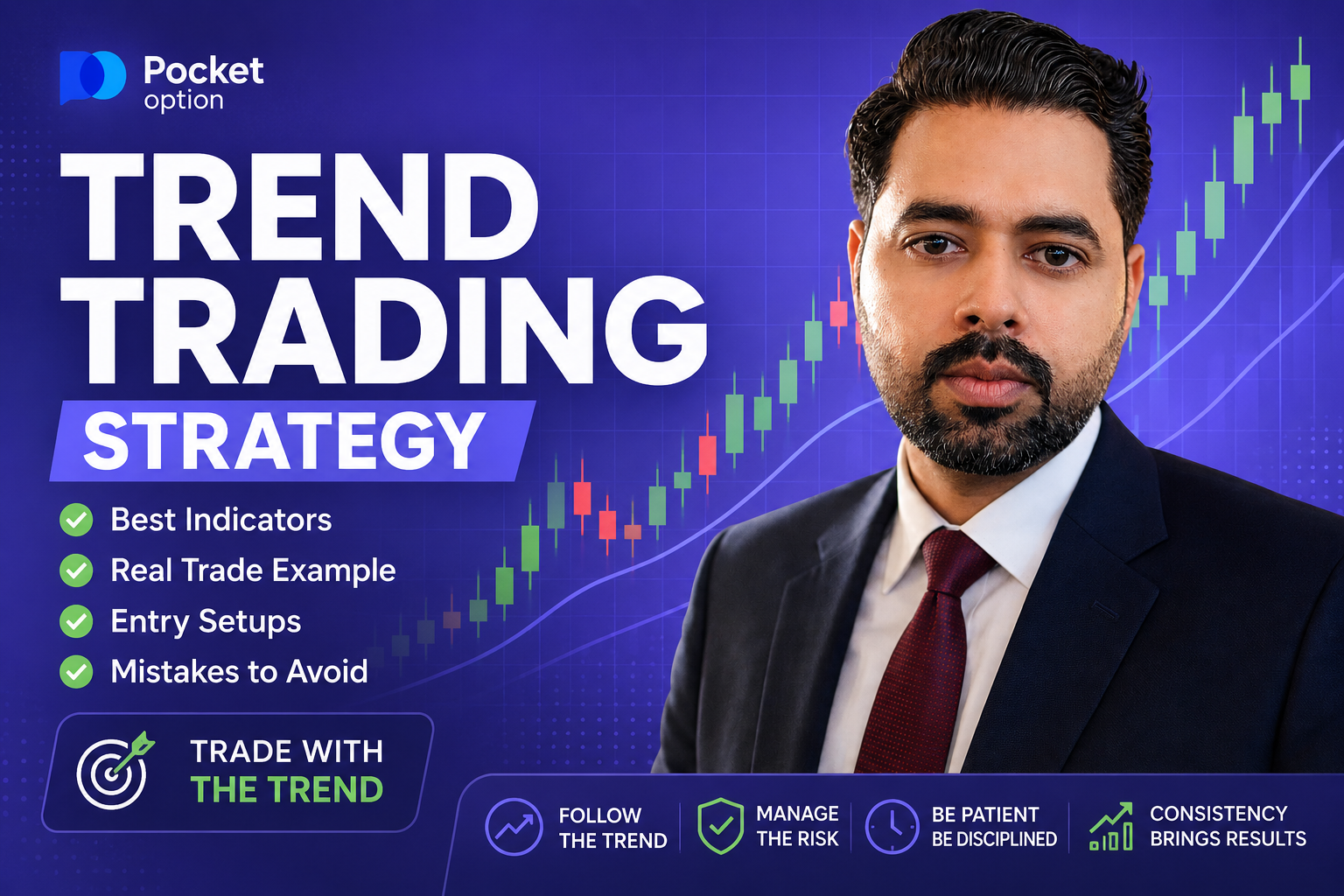 Pocket Option Trend Trading Strategy: Best Indicators, Entries & Real Examples