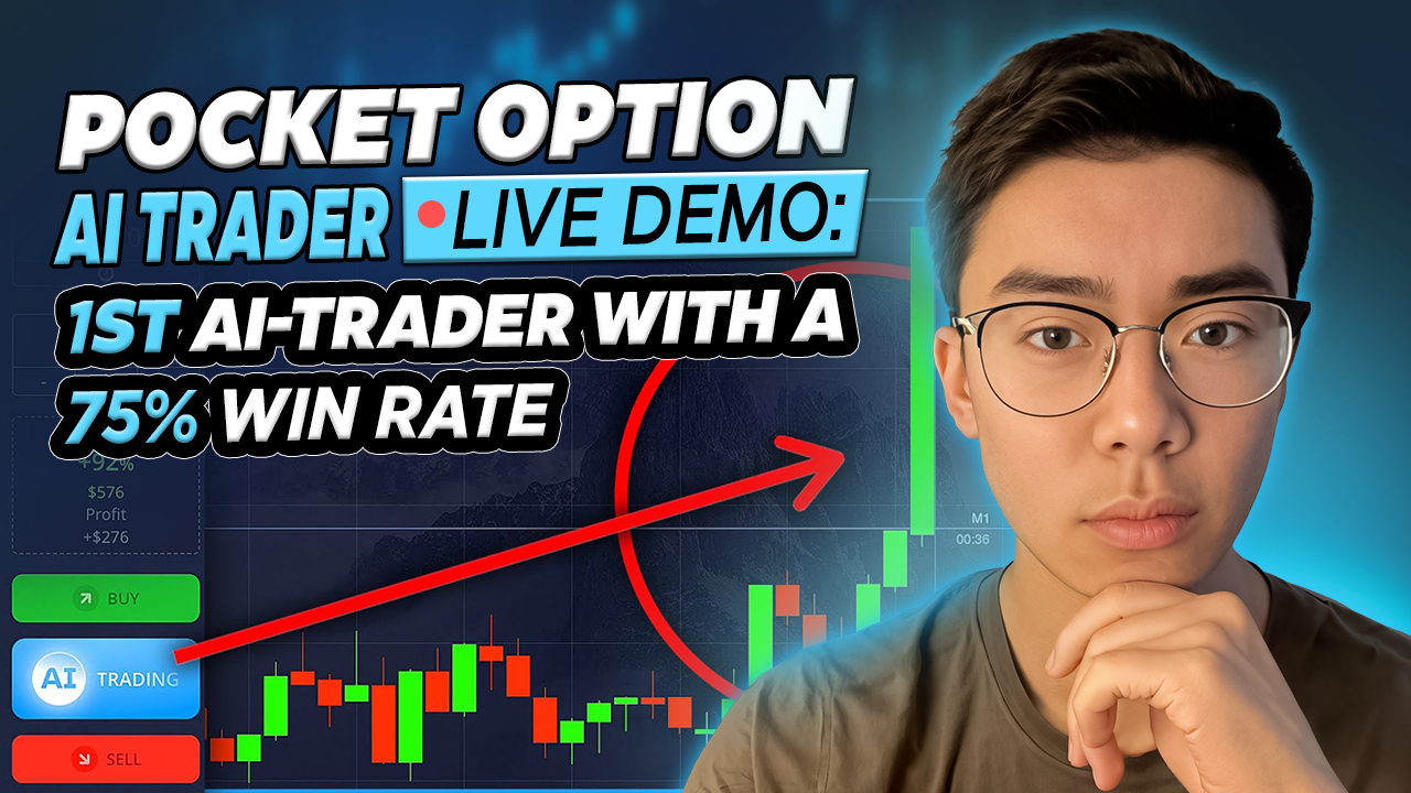 Pocket Option AI Trader Live Demo: 1st AI-Trader with a 75% WIN Rate