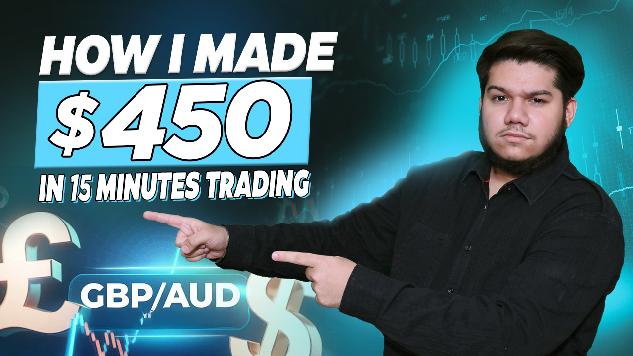 How I Made $450 in 15 Minutes Trading GBP/AUD (With Live Proof)
