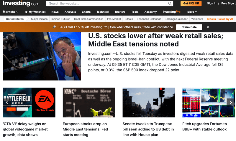 Economic Calendars & News Feed