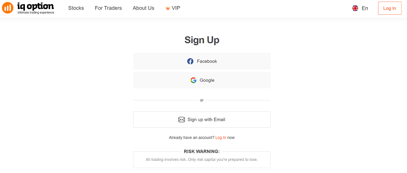 Just an email and password, you’re in