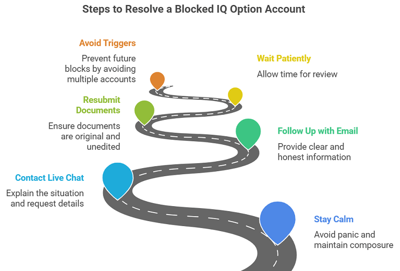 What to Do If Your IQ Option Account Gets Blocked