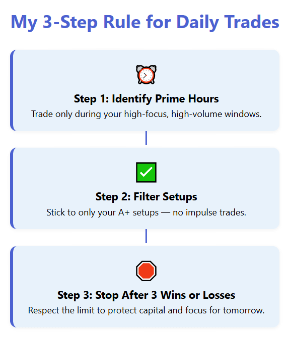 Step 3 Stop After the Third Trade