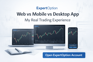 ExpertOption Web vs Mobile vs Desktop App: My Real Trading Experience Across All Three
