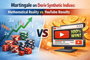 Martingale on Deriv Synthetic Indices: Mathematical Reality vs YouTube Results