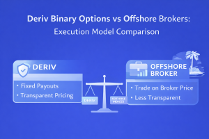 Deriv Binary Options vs Offshore Brokers: Execution Model Comparison