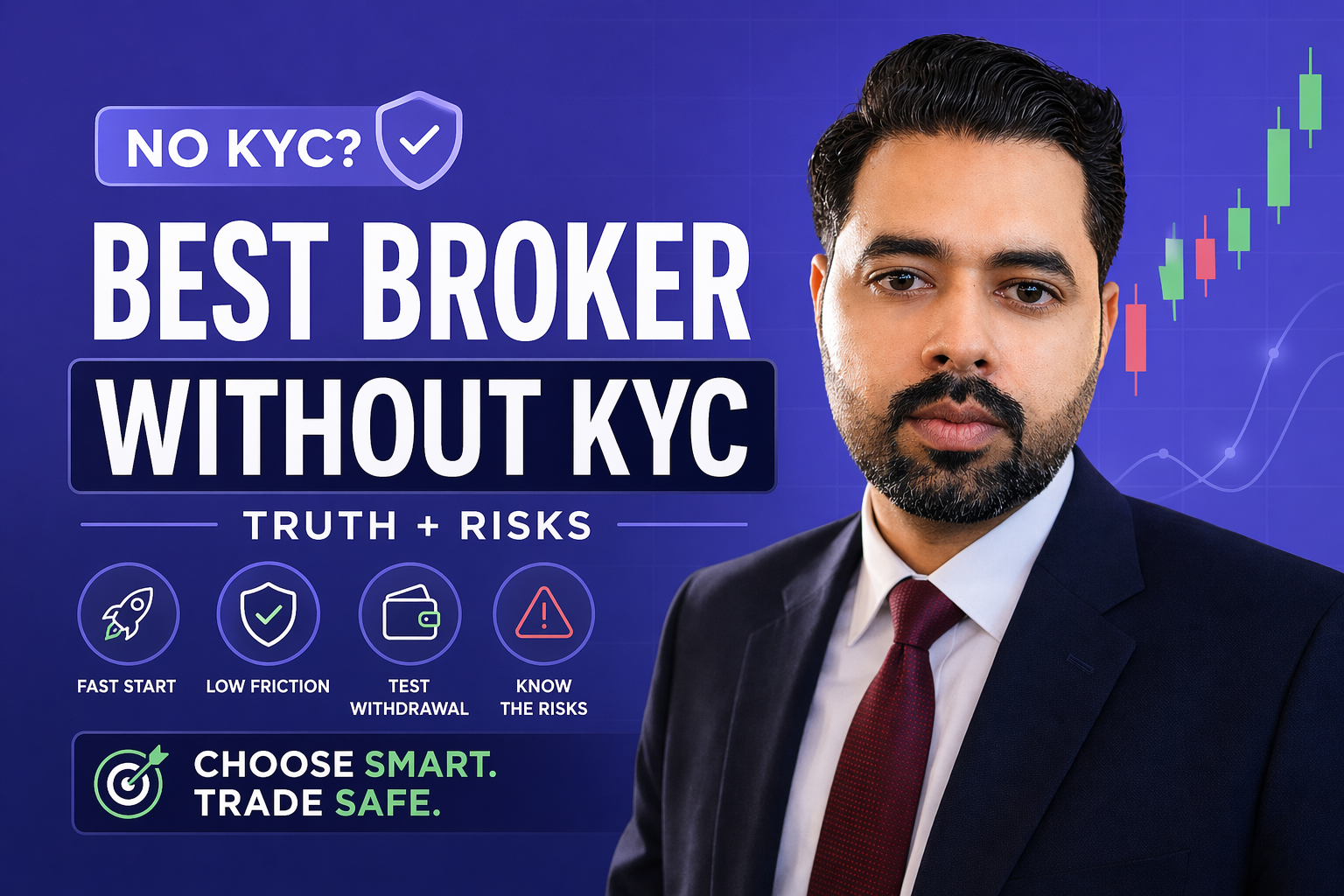 Best Broker Without KYC (2026) — Truth + Risks Before You Choose