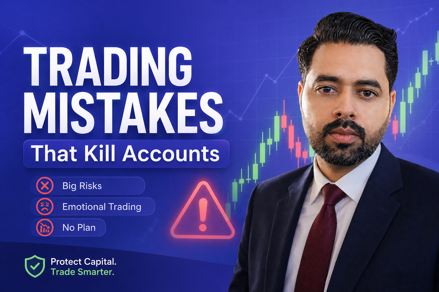 Biggest Beginner Mistakes That Kill Trading Accounts