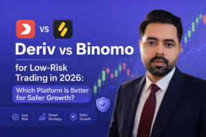 Deriv vs Binomo for Low-Risk Trading in 2026: Which Platform Is Better for Safer Growth?